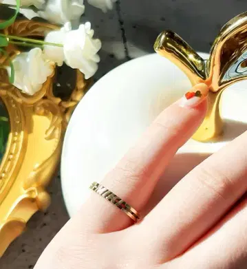 [ 시간을 새기는 브라스 네임 링 ] 2mm 타입 3mm 타입