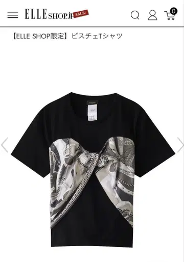 마니프리 ELLE SHOP 한정판 뷔스티에 셔츠