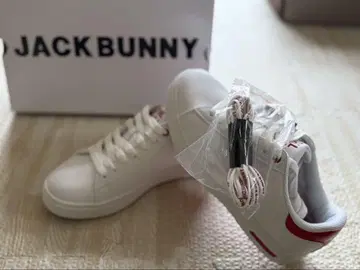 JACK BUNNY 스니커즈 화이트/레드