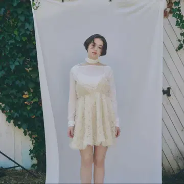 [ NOTREemor ] tulle mini dress/ ivory