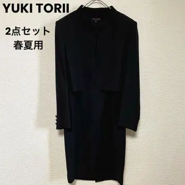 YUKI TORII 유키토리이/앙상블 수트/블랙 포멀