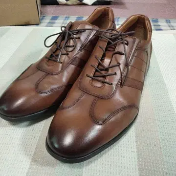 texcy luxe 브라운 가죽 드레스 신발 TU-7746S 27cm