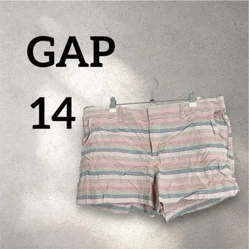 새상품급 GAP CITY SHORT [14] 보더 숏팬츠 핑크 계열