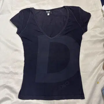 D&G 블랙 티셔츠 S 사이즈