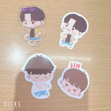 스시로 x BTS Island 인더섬 아크릴 스탠드 jungkook 세트