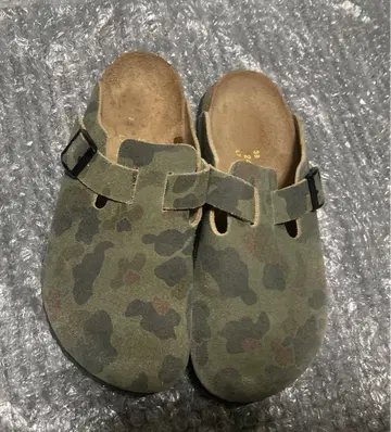빌리켄스톡 Papillio 샌들 보스턴 BIRKEN 카모플라쥬 카모플라주