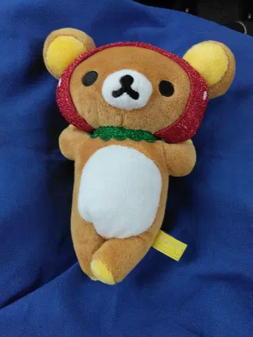 리락쿠마 이치고 빨간 모자 곰 봉제 인형