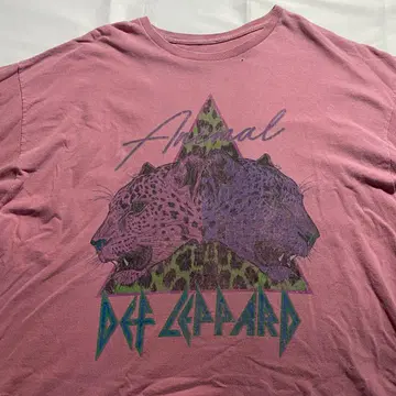 Def Leppard Animal Tee 데프 레파드