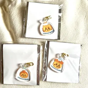 치이카와 베이커리 미니 아크릴 참 3개 세트