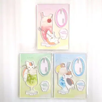 [익명 배송] 나츠메 우인장 냥코 선생 컬러풀 소다 아크릴 스탠드 돈키