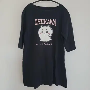 치이카와 (먼작귀) MIMIPARUN 튜닉 티셔츠 M