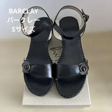BARCLAY 버클레이 샌들 S 사이즈 블랙