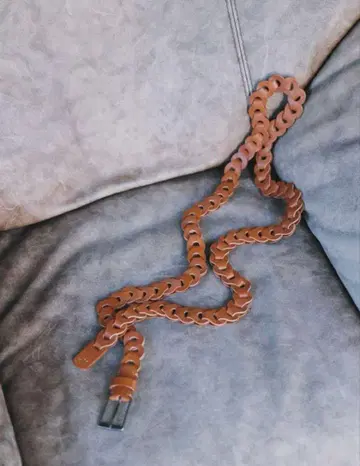 Llife LEATHER CHAIN BELT