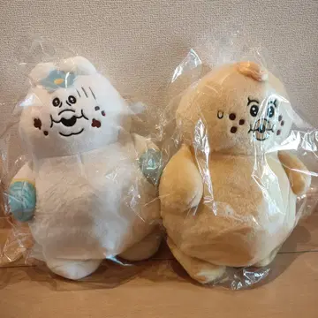 넙챠무 만푸쿠 BIG 봉제 인형 키미마로 2개 세트