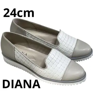 새상품급 DIANA 다이애나 플랫슈즈 24cm