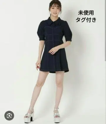 레이디 아젤 REDYAZEL 미니 원피스