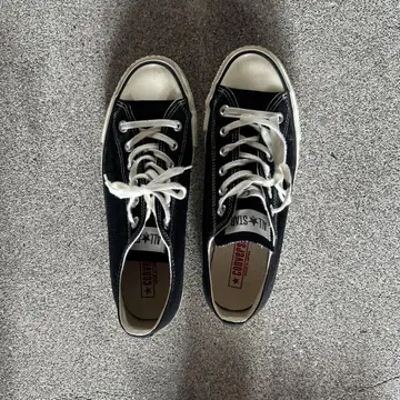 Converse All Star 블랙 로우컷