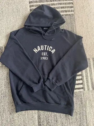 NAUTICA 후드티 네이비