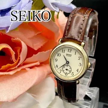 작동 손목시계 SEIKO 세이코 스몰 세컨드 벨트 새상품 배터리 E92
