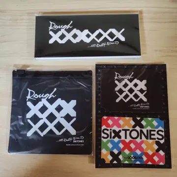 SixTONES Rough XXXXXX 3개 세트