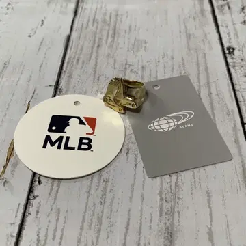 새상품 MLB 보스턴 레드삭스 반지 11호 골드