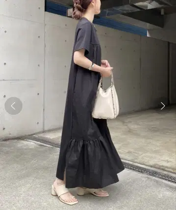 도킹 티어드 원피스