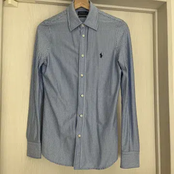 Polo Ralph Lauren 니트 드레스 셔츠 S 사이즈 스트라이프