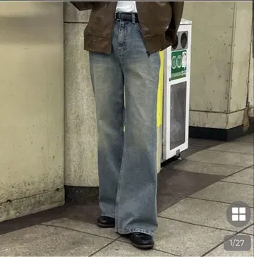NUGU 플레어 데님