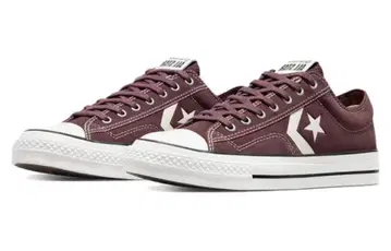 CONVERSE 버건디 스니커즈