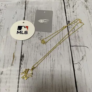 새상품 MLB 뉴욕 양키스 골드 목걸이