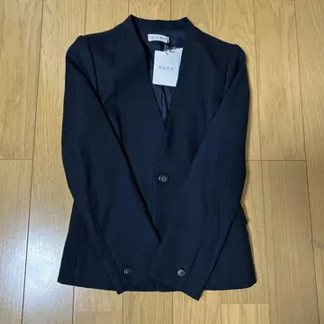 PLST 플라스테 노카라 자켓 네이비 미사용