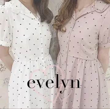 evelyn 하트 원피스
