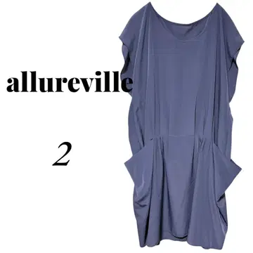 allureville 알아바일 원피스 세레모니 드레이프 M