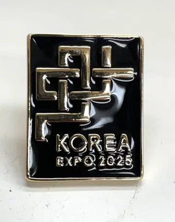 새상품 핀 배지 한국관 / EXPO 2025 오사카 간사이 만박