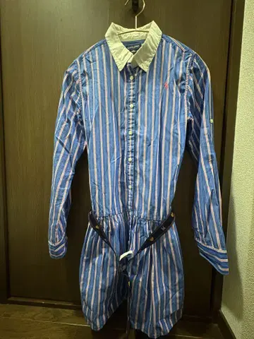 [RALPH LAUREN] 스트라이프 원피스 셔츠 랄프 로렌