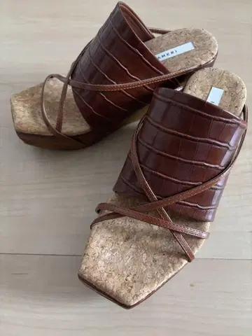 AMERI 웨지 샌들 M 23.5cm 37