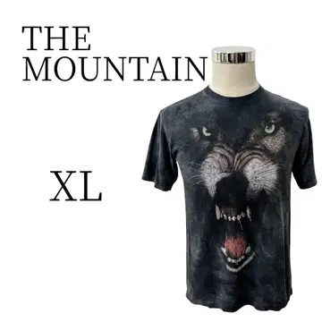 THE MOUNTAIN XL 늑대 티셔츠