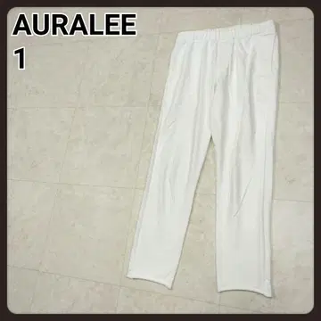 오라리 화이트 팬츠 1 이지 팬츠 AURALEE