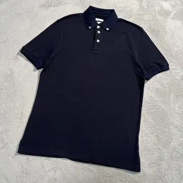 브루넬로쿠치넬리 반팔 피케 셔츠 네이비 M