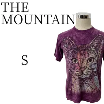 THE MOUNTAIN 고양이 티셔츠 S
