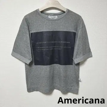 새상품급 아메리카나 아메리카나 상의 티셔츠 컷소 일본제