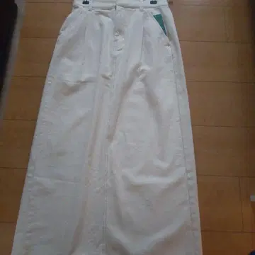 애프터눈 티 아이보리 롱 스커트
