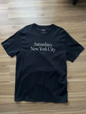 Saturdays New York City 블랙 티셔츠 M