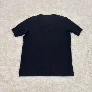 Y-3 블랙 로고 티셔츠