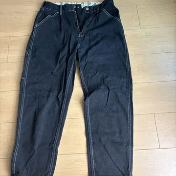 BEN DAVIS 블랙 워크 팬츠 M 사이즈