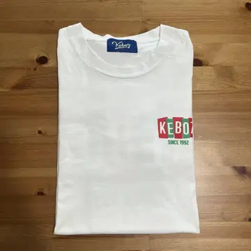 KEBOZ 화이트 티셔츠 1992년 디자인