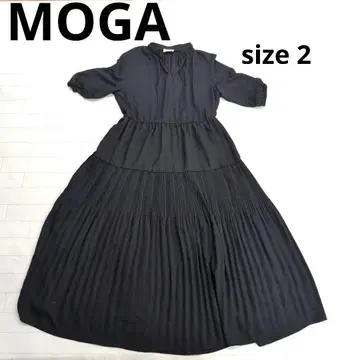 229 MOGA 블랙 플리츠 원피스 2