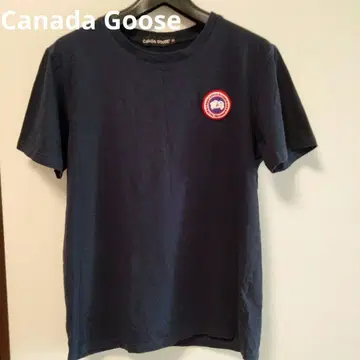 Canada Goose 아크틱 프로그램 티셔츠 M 네이비