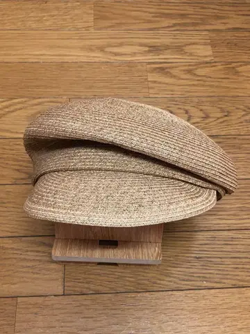 카시라 비대칭 헌팅캡 캡 밀짚