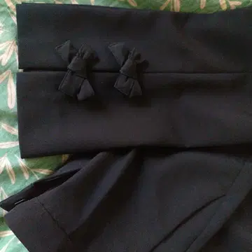 체스티 밑단 리본 팬츠